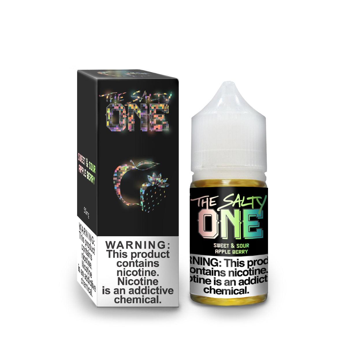 The Salty One - Sweet and Sour Apple Berry - Vape Vend