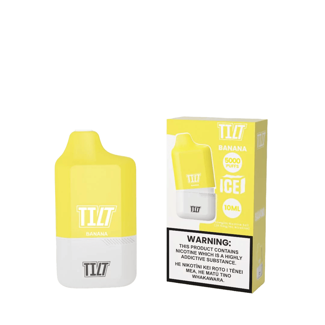 TILT Disposable Vape Kit - Banana Ice - Vape Vend