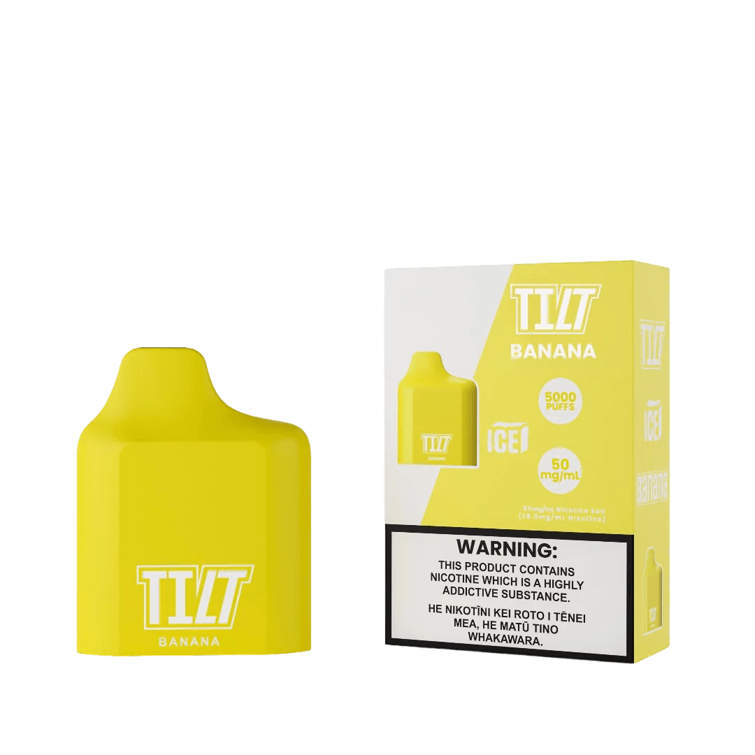 TILT Disposable Vape Kit - Banana Ice - Vape Vend