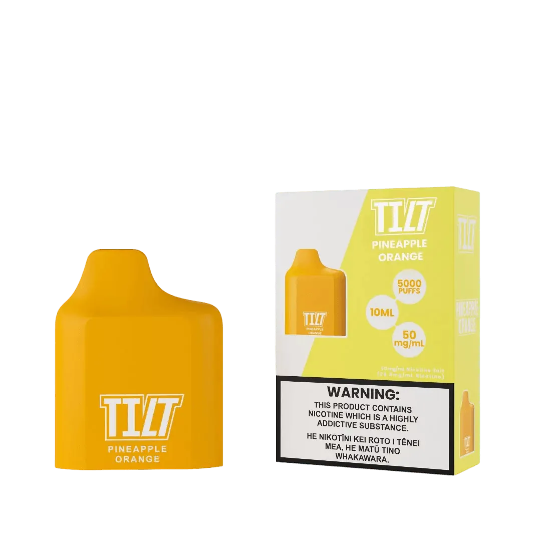 TILT Disposable Vape Kit - Pineapple Orange - Vape Vend