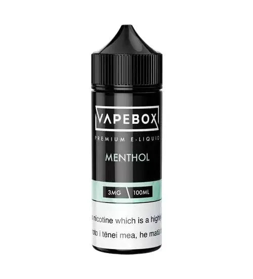 VAPEBOX Menthol 100ml - Vape Vend